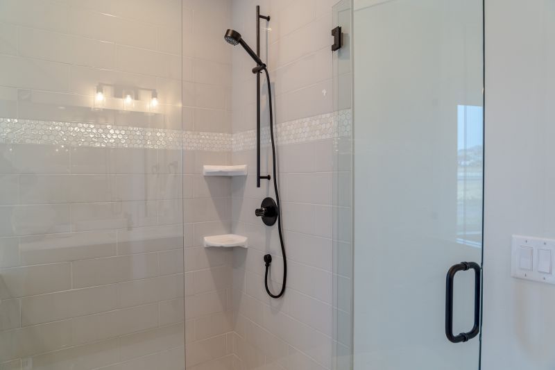 Sleek Shower with Frameless Doors